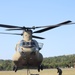 CH-47 Chinook, crew support 89B sling-load training at Fort McCoy