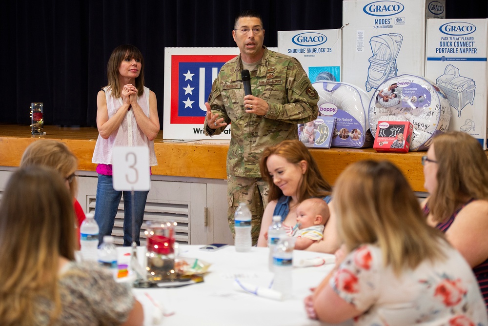 National Author Throws Wright-Patt Baby Shower