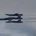 Blues Fly Over Seattle Seafair