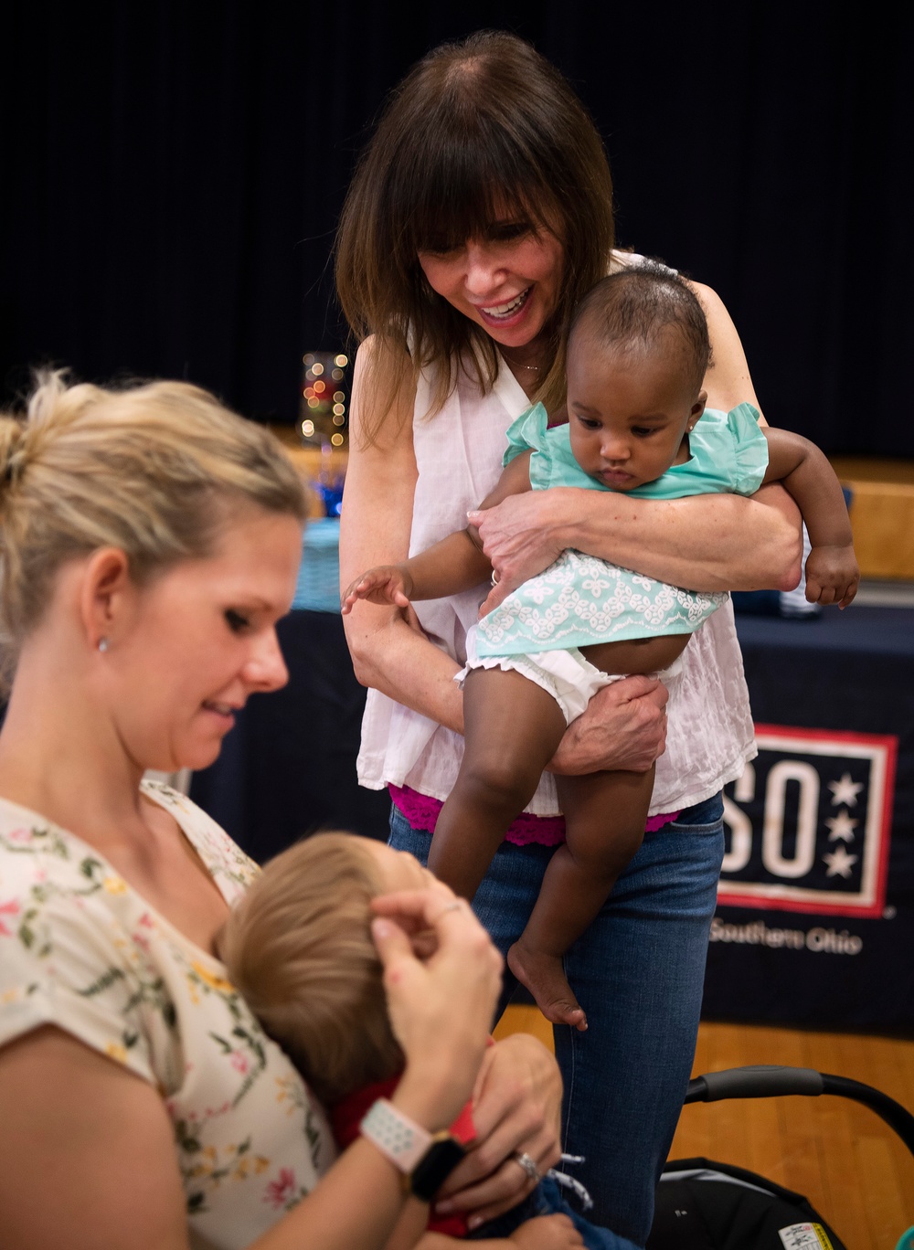 National Author Throws Wright-Patt Baby Shower