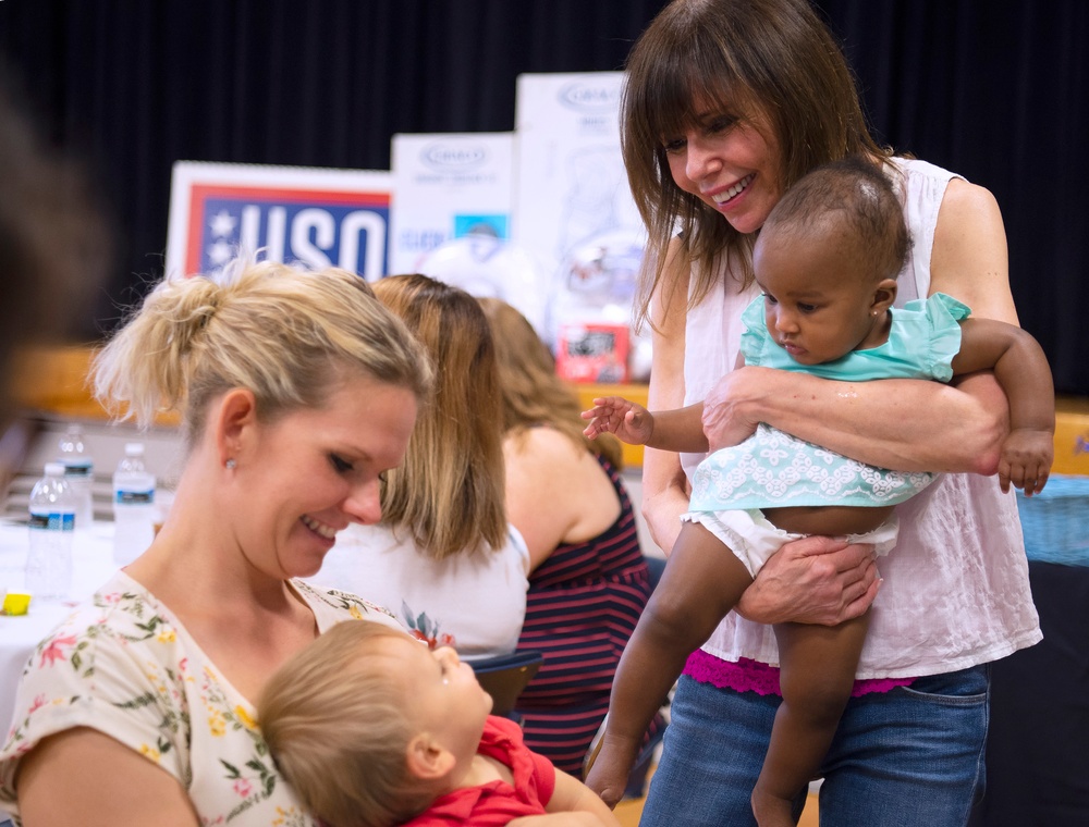 National Author Throws Wright-Patt Baby Shower