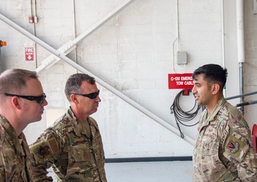 9th AF/CC visits 93d AGOW
