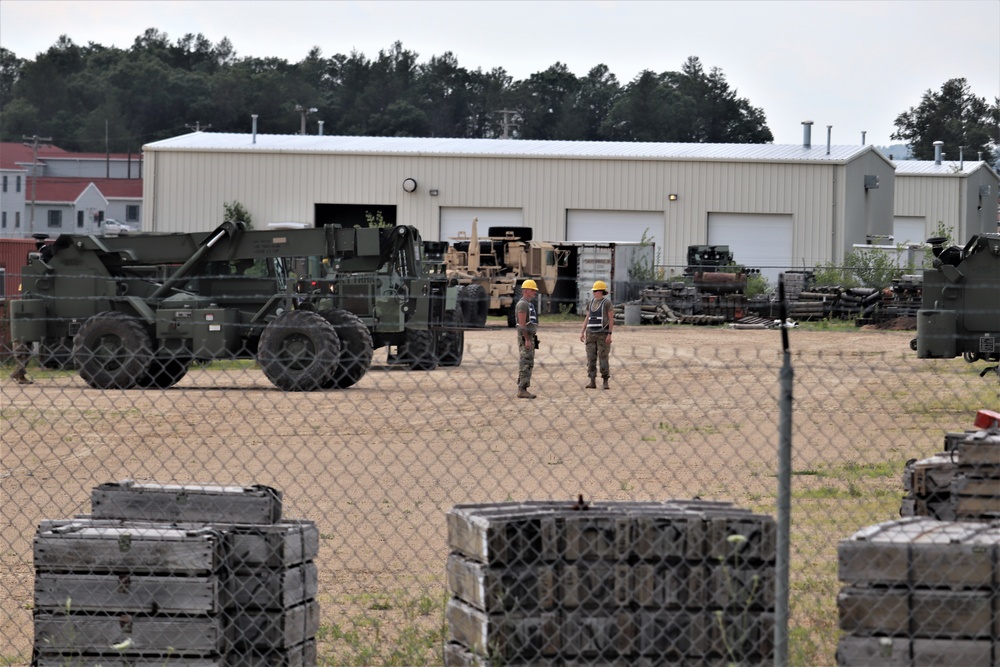 89B Ammunition Supply Course students complete field work at Fort McCoy