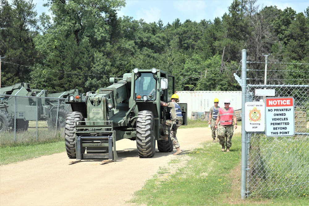 89B Ammunition Supply Course students complete field work at Fort McCoy