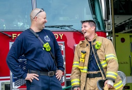 Best friends serve together at Fort McCoy fire station