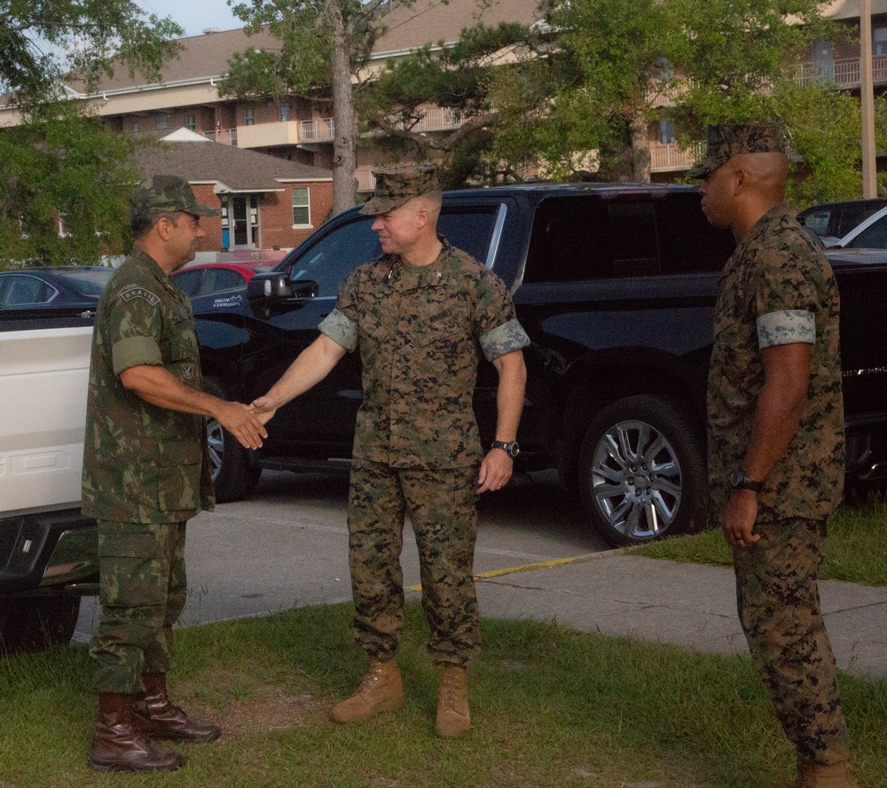 Brazilian Delegate visits the 26th Marine Expeditionary Unit