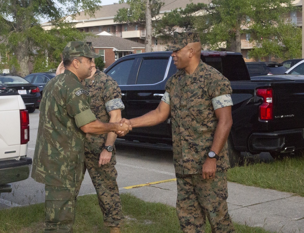 Brazilian Delegate visits the 26th Marine Expeditionary Unit