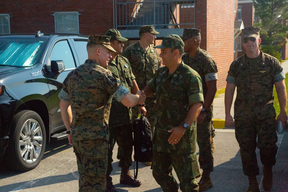 Brazilian Delegate visits the 26th Marine Expeditionary Unit