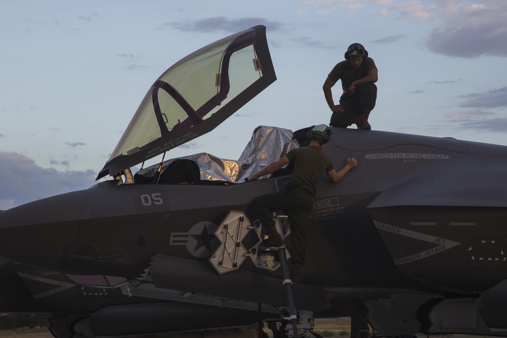 The Flying Leathernecks take part in Red Flag 19-3