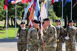 Pospisil assumes responsibilty as Corps CSM