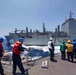 USS McCampbell Replenishment At Sea