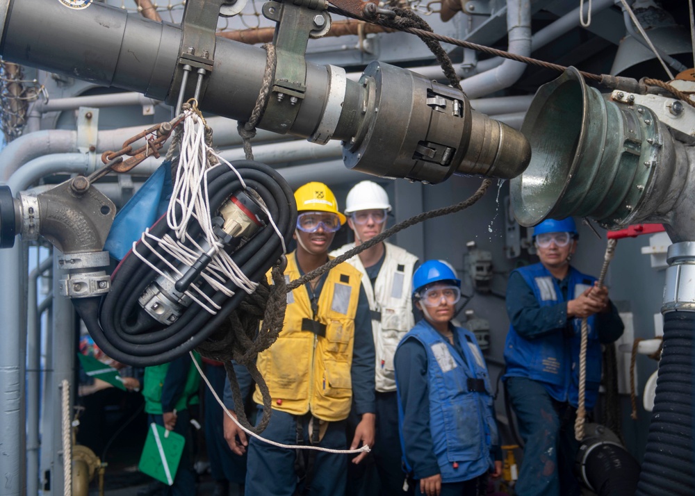 RAS Aboard USS Chancellorsville