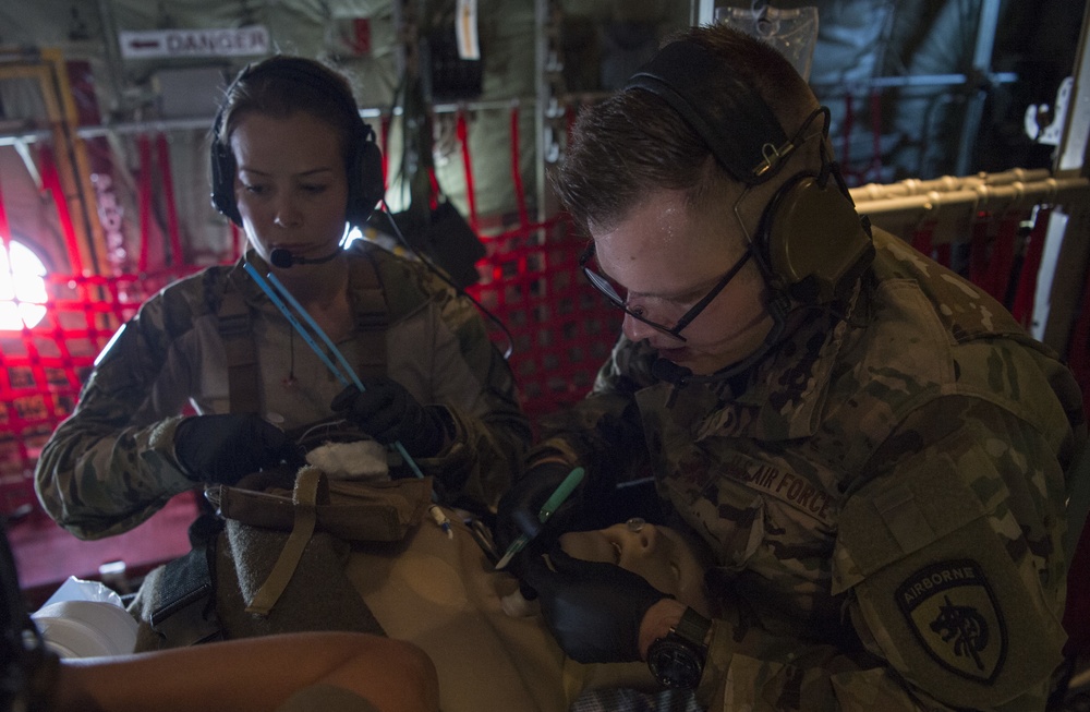 SOTF-EA TCCET Conducts Airborne Medical Exercise w/ 75th EAS