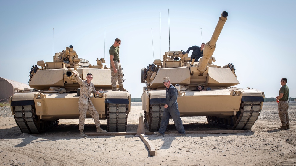 11th MEU Tanks Sighting in