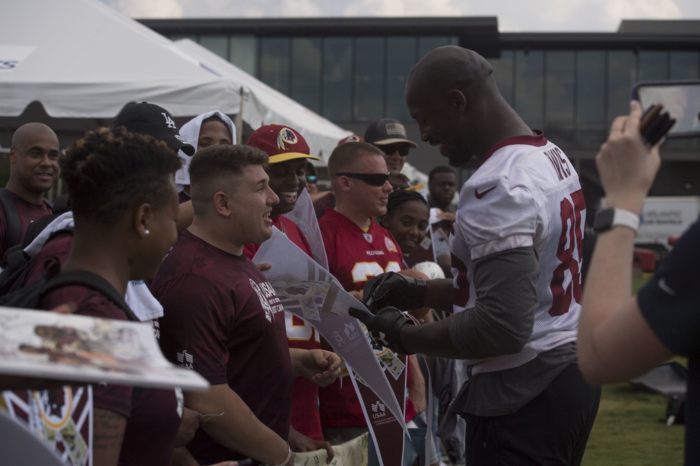 One team, one fight: service members train like the Redskins