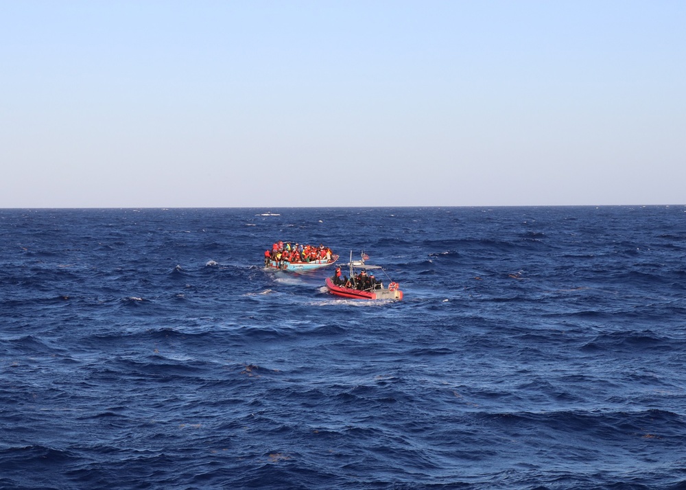 Coast Guard interdicts 146 Haitian migrants 69 miles north of Isla De Tortue