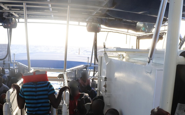 Coast Guard interdicts 146 Haitian migrants 69 miles north of Isla De Tortue