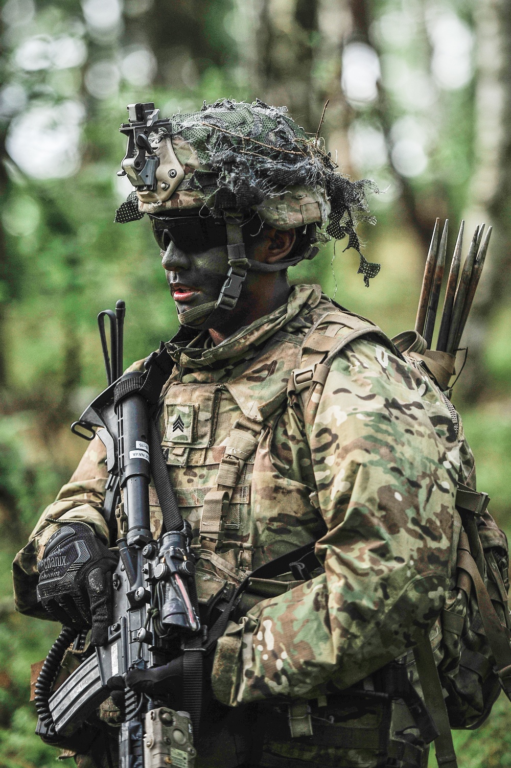 Sapper Ready to Fight
