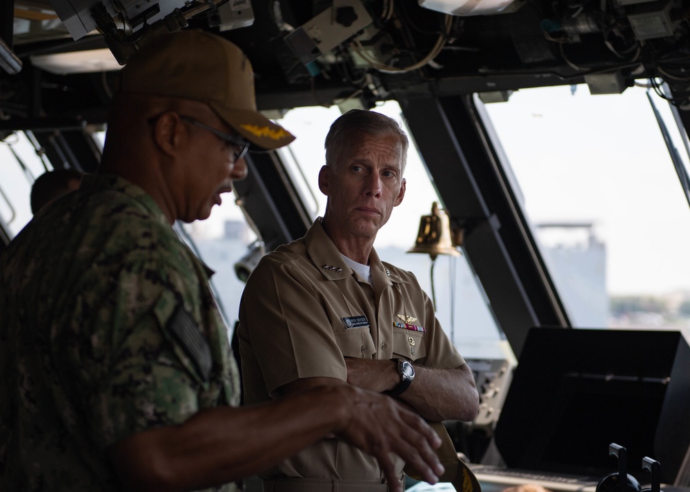 Naval Inspector General Conducts Area Assessment