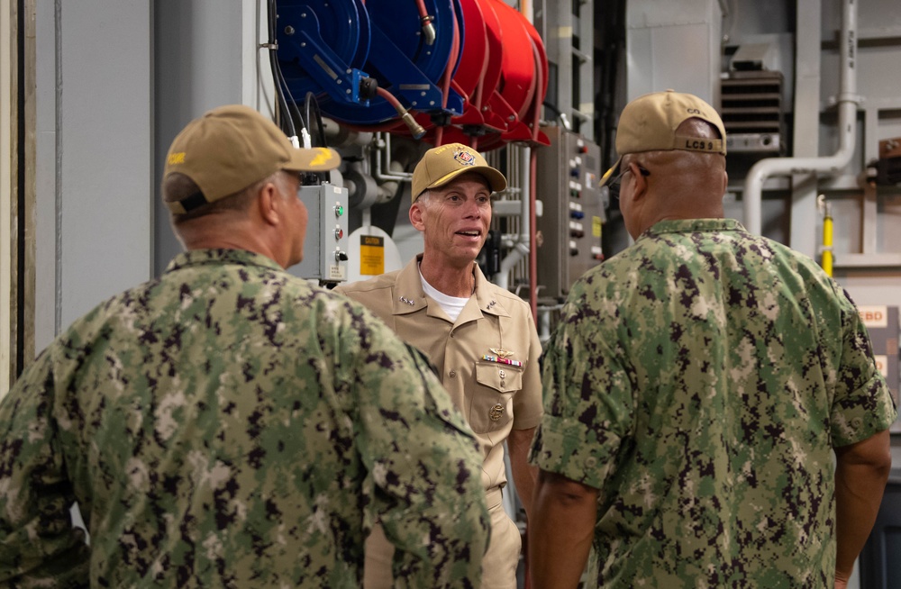 Naval Inspector General Conducts Area Assessment