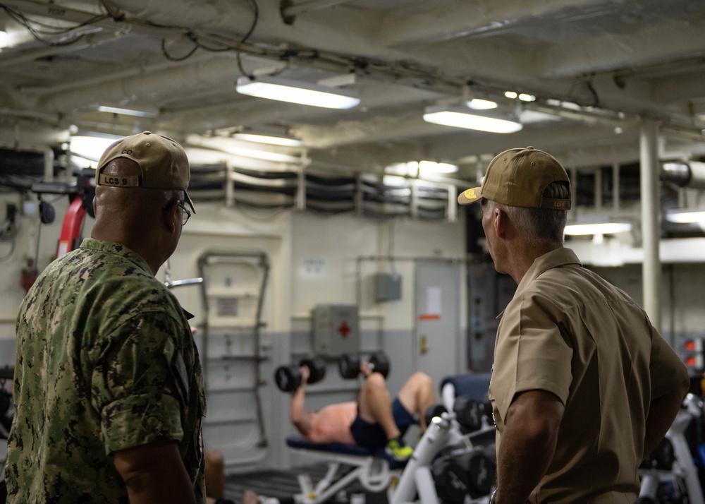 Naval Inspector General Conducts Area Assessment