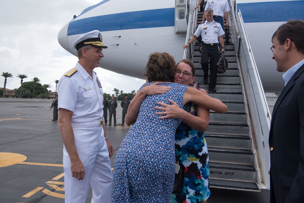 SD Arrives in Hawaii and visits INDOPACOM Headquarters