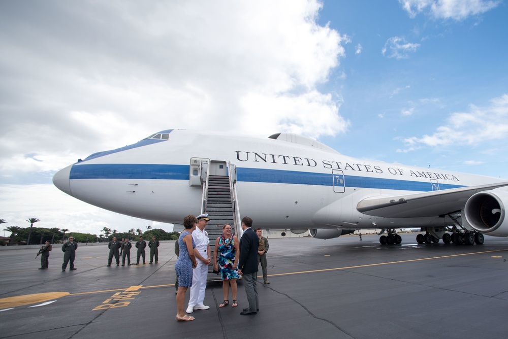 SD Arrives in Hawaii and visits INDOPACOM Headquarters