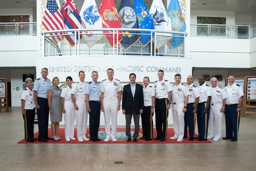 SD Arrives in Hawaii and visits INDOPACOM Headquarters