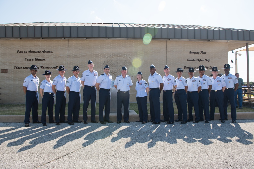Lt. Gen. Webb visits JBSA-Lackland during immersion tour