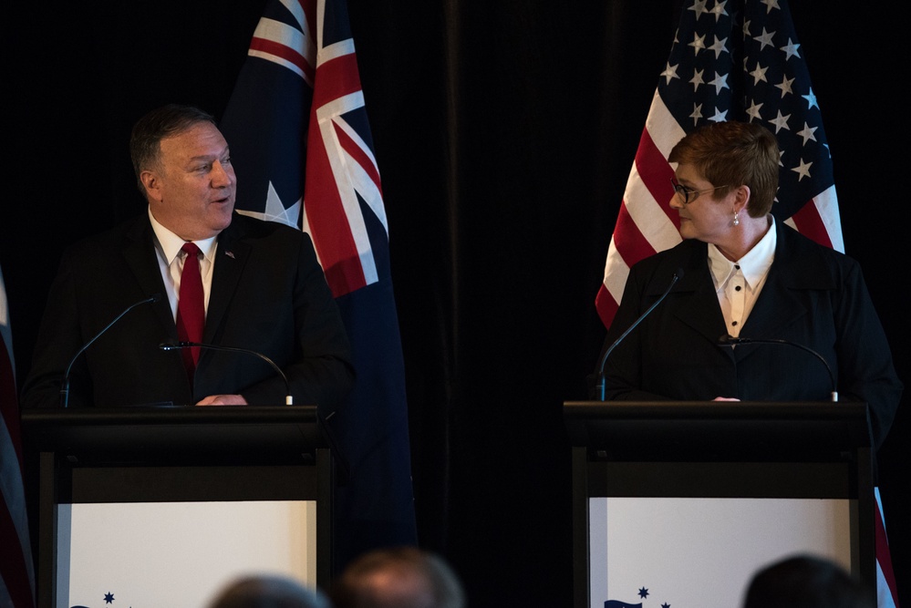 Secretary of State and Secretary of Defense Hold Press Conference with Australian Counterparts
