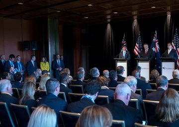 Secretary of State and Secretary of Defense Hold Press Conference with Australian Counterparts