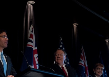 Secretary of State and Secretary of Defense Hold Press Conference with Australian Counterparts
