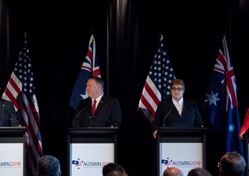 Secretary of State and Secretary of Defense Hold Press Conference with Australian Counterparts