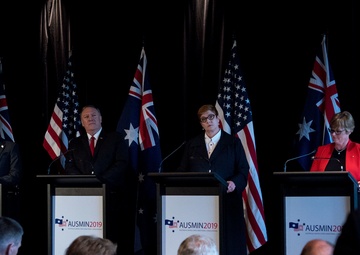 Secretary of State and Secretary of Defense Hold Press Conference with Australian Counterparts