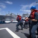 Sailors Aboard USS Gridley (DDG 101) Conduct a Replenishment-at-Sea