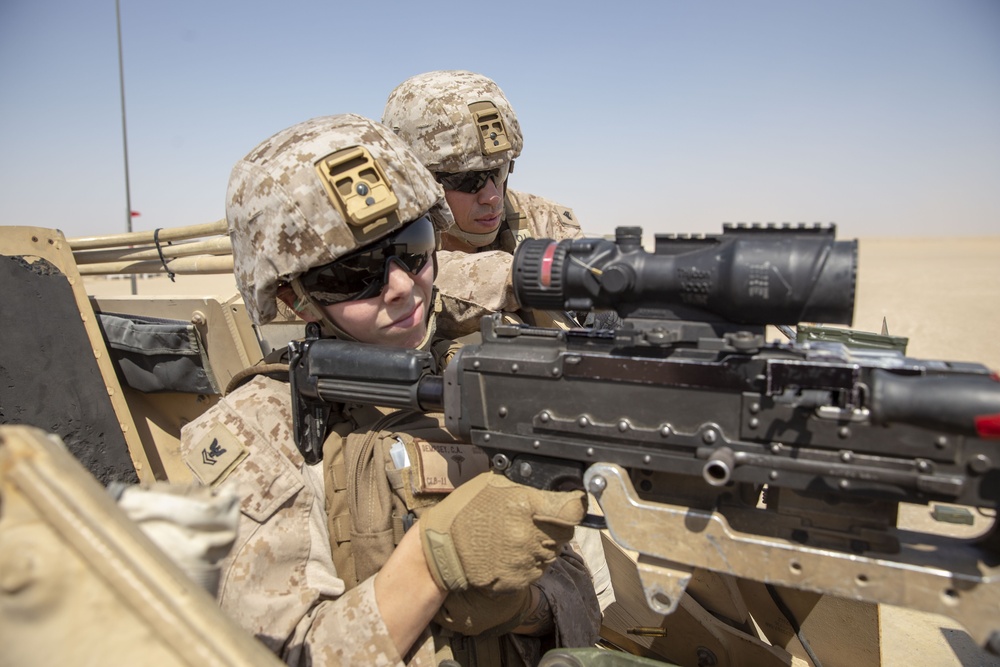 CLB 11 mounted machinegun range