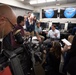 SD In-flight Press Gaggle