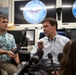 SD In-flight Press Gaggle