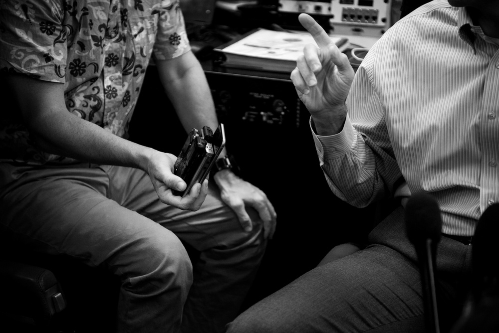 SD In-flight Press Gaggle