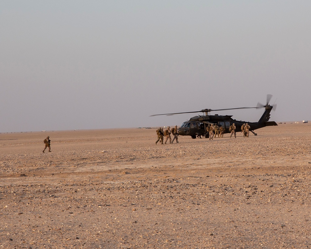 11th MEU Tactical Recovery of Aircraft and Personnel Exercise in Kuwait