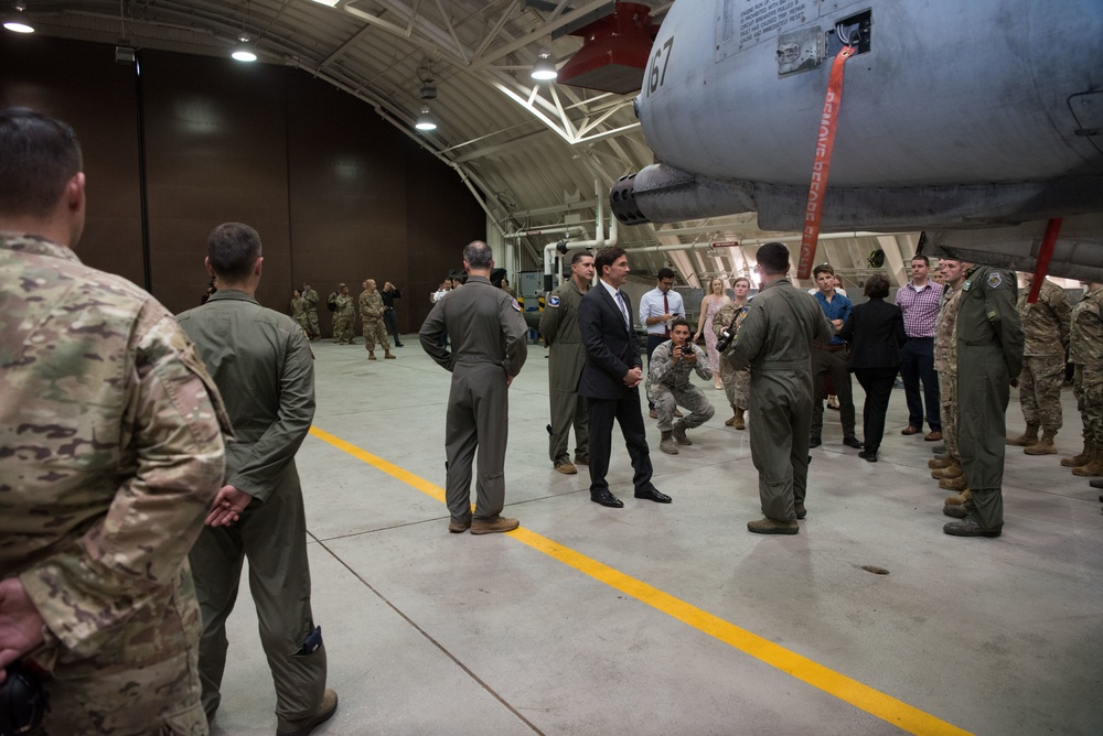 SD meets with 51st Figher Wing and then departs South Korea