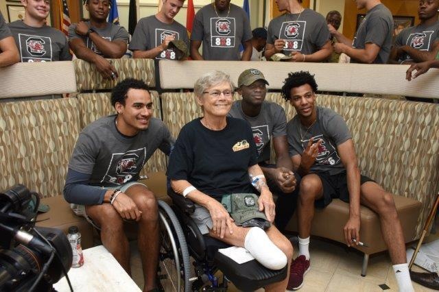 Gamecocks tally continues toward ‘8-in-8’ with Columbia VAHCS annual visit