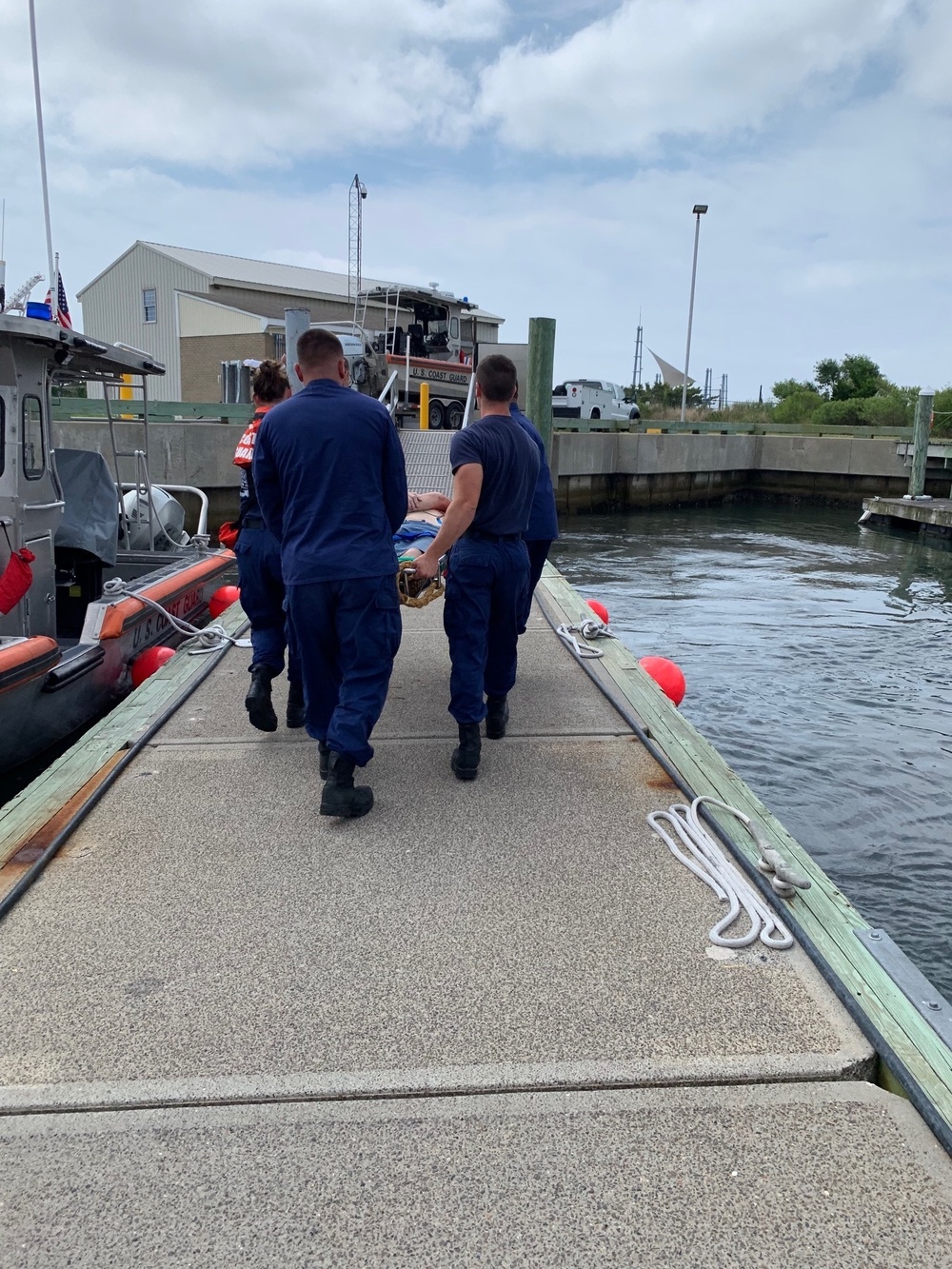 Coast Guard boat crew medevacs man near Ocean City Inlet, Md.