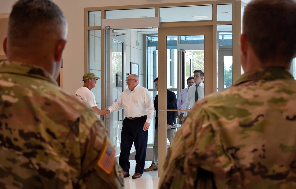 Maryland Governor visits new Army National Guard Readiness Center in Easton