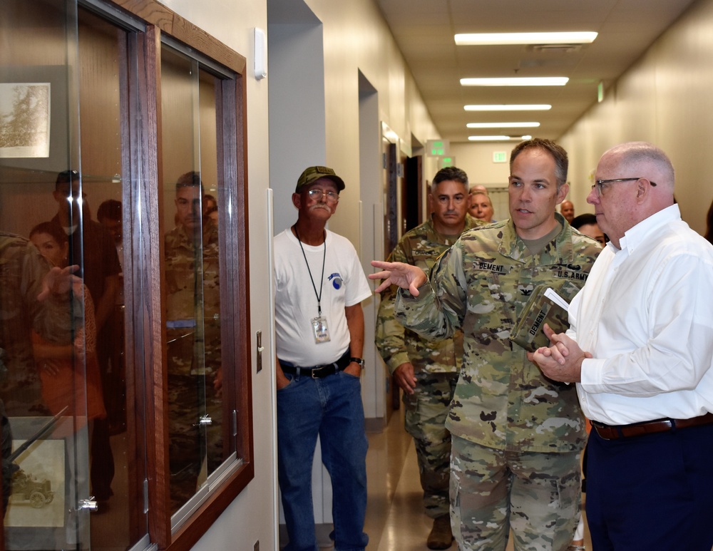 Maryland Governor visits new Army National Guard Readiness Center in Easton