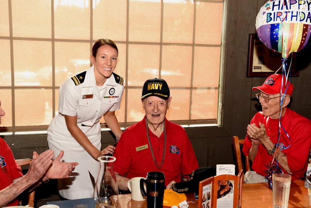Navy Recruiting District San Antonio honors WWII Merchant Marine