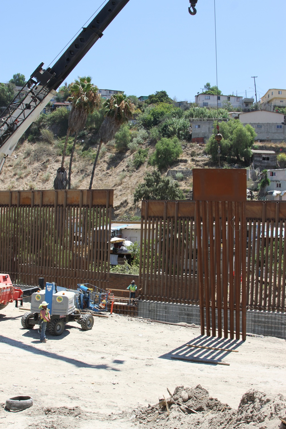 Corps supports DHS's request to build additional border barrier near San Diego