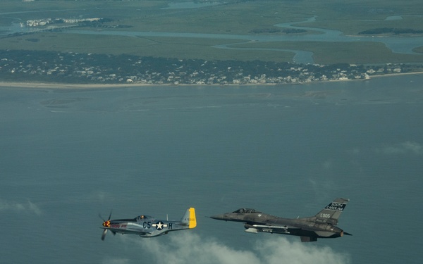 SCANG celebrates history with P-51 Mustang namesake, “Swamp Fox”