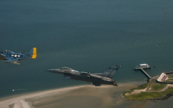 SCANG celebrates history with P-51 Mustang namesake, “Swamp Fox”