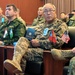 Mongolian Deputy Commander Listens to Brief during Exercise Regional Cooperation 2019